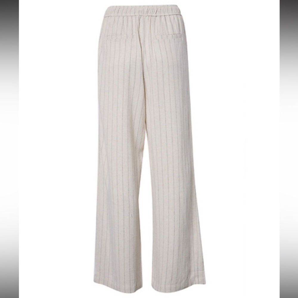 Skies are Blue Stripe Pull On Pants Beige 1X‎ New With Tags Stitch Fix - Picture 3 of 6